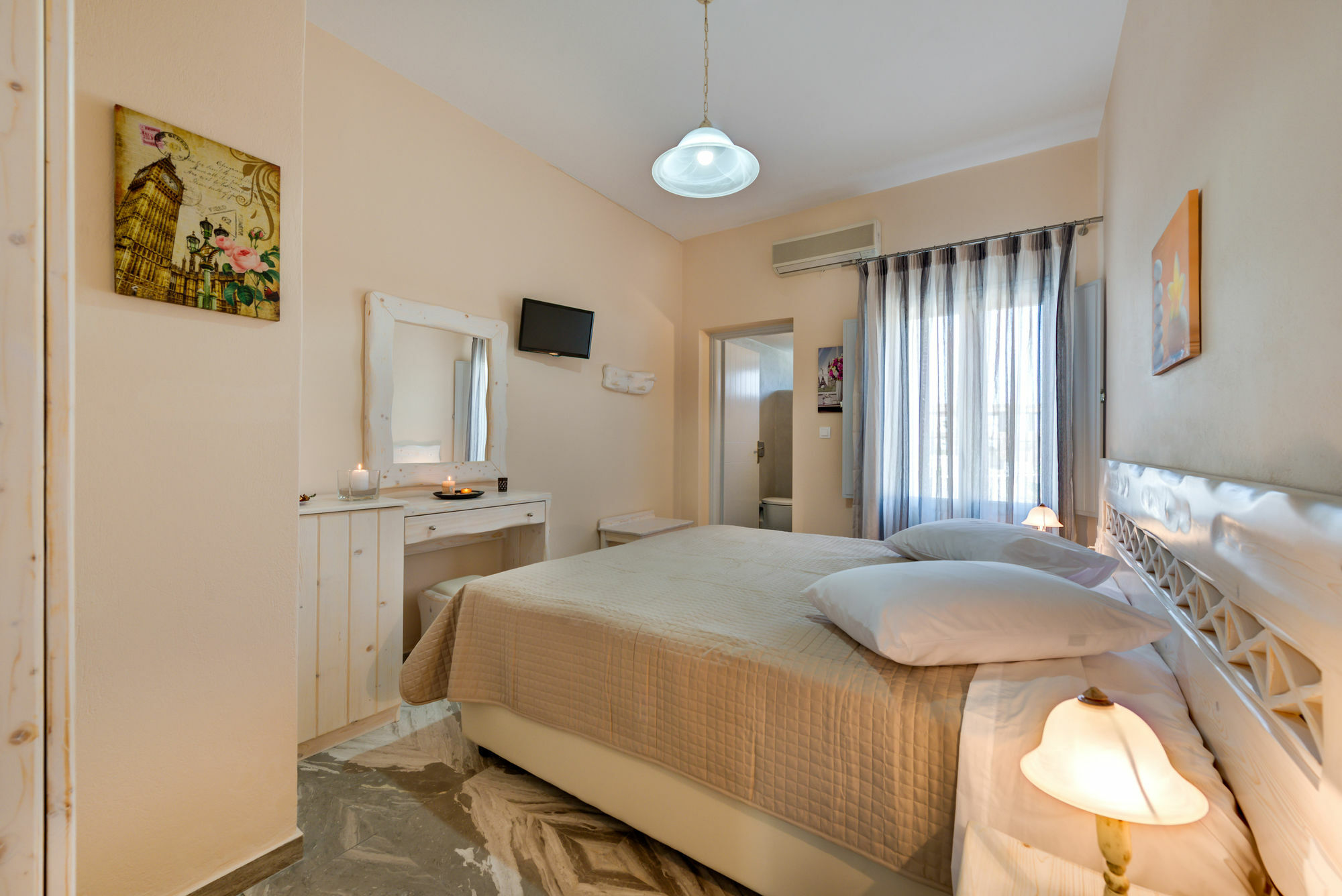 Appart hôtel Aegeon Megalochori (Santorini)