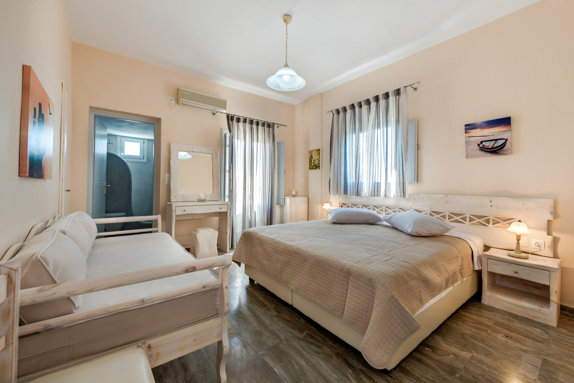 Appart hôtel Aegeon Megalochori (Santorini)