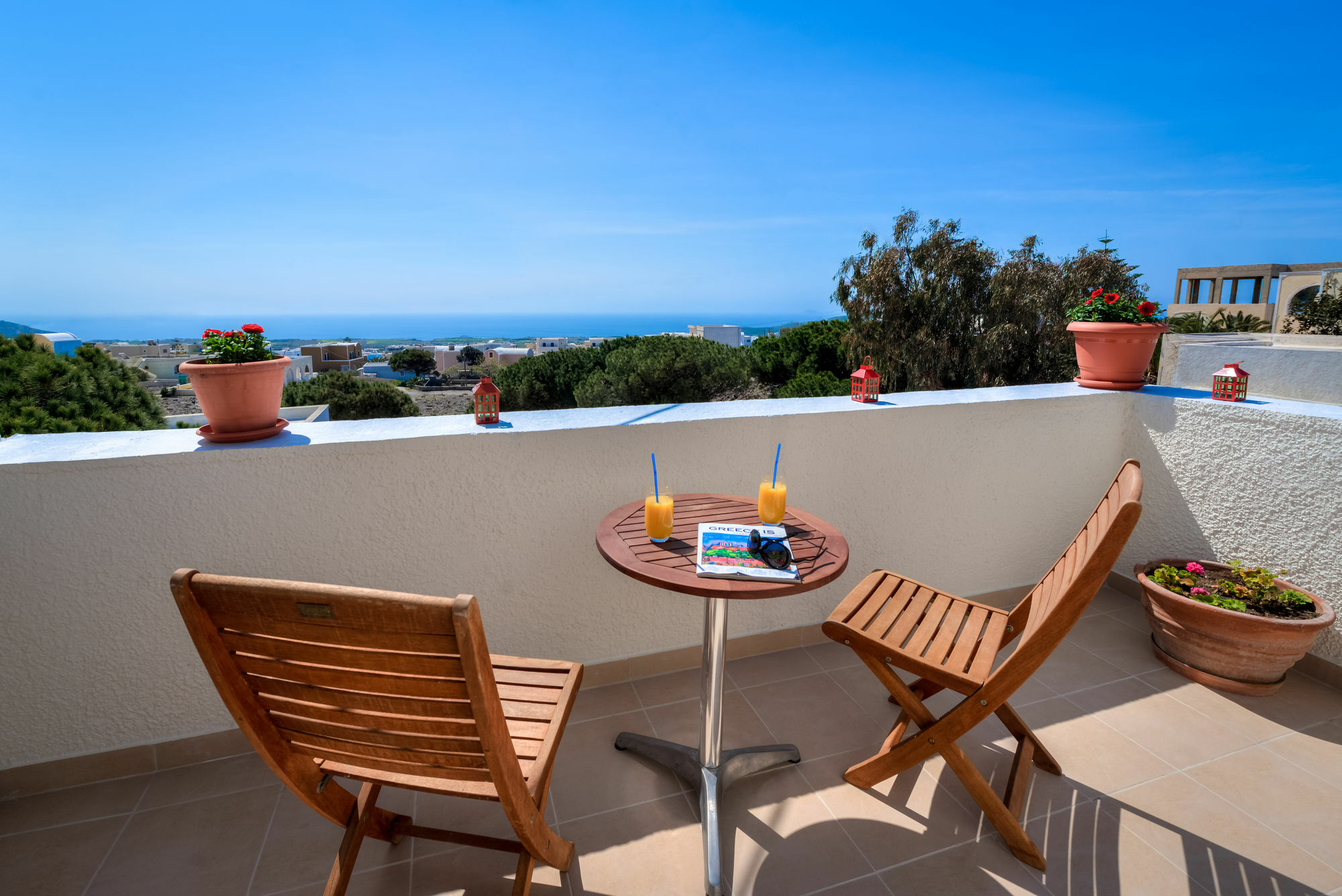 Appart hôtel Aegeon Megalochori (Santorini)